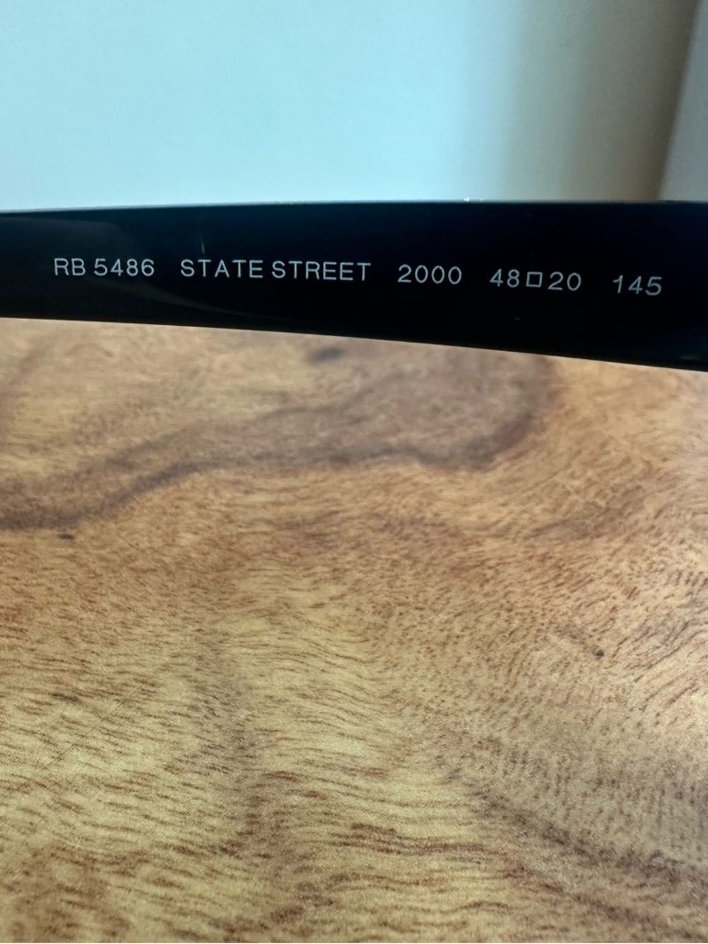 Ray-Ban Black Square Frame Sunglasses - Picture 5 of 6